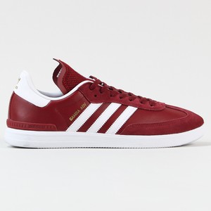 red white and blue adidas sambas
