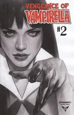 Vengeance of Vampirella #2G Oliver B&W 1:30 Variant FN/VF 7.0 2019 Stock Image