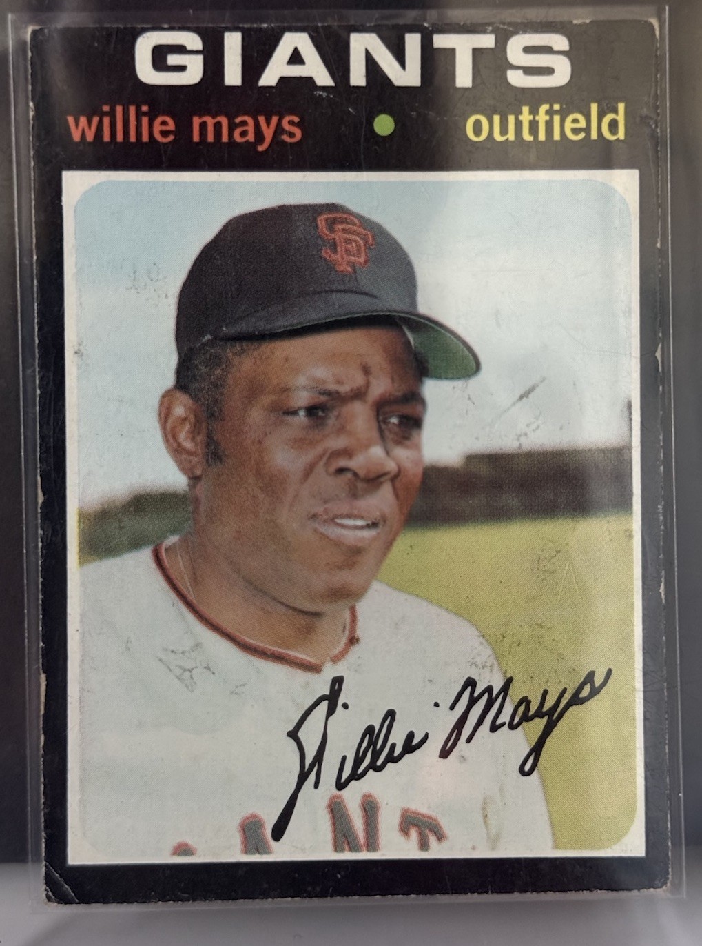 1971 Topps - Willie Mays #600