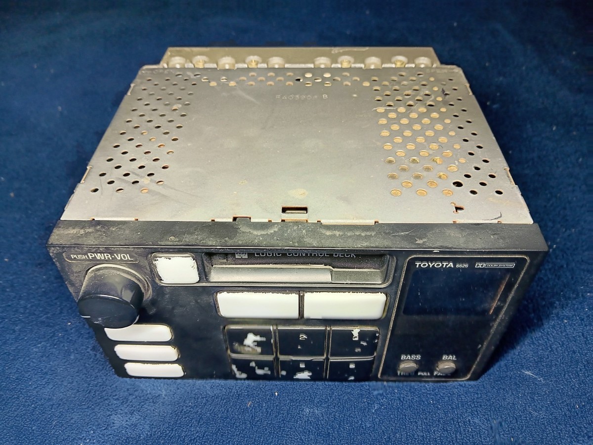Toyota Land Cruiser Fj62 Original Am FM Cassette Radio 86120-32370