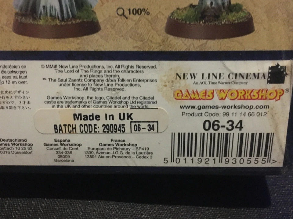 juegos taller señor de los anillos miniaturas Foto 4 de 4