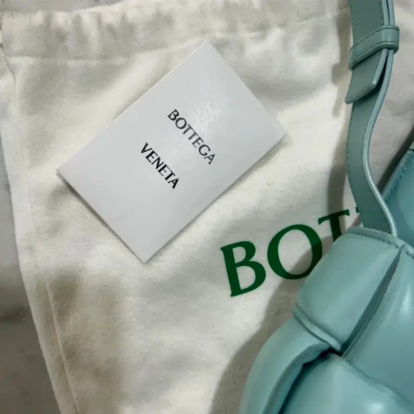 Bottega Veneta Mint Cassette Bag with Dust Bag thumbnail 6