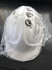 JSP Safety Helmet/Hard Hat - White, C/W internal Webbing & Sweat Band