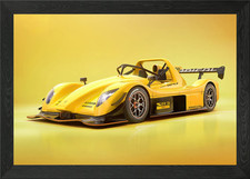 Quadro stampa su tela poster arte da parete con cornice Radical SR3
