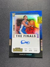 2021-22 Panini Contenders The Finals Autograph Charles Bassey 22/49 #139 RC XV44