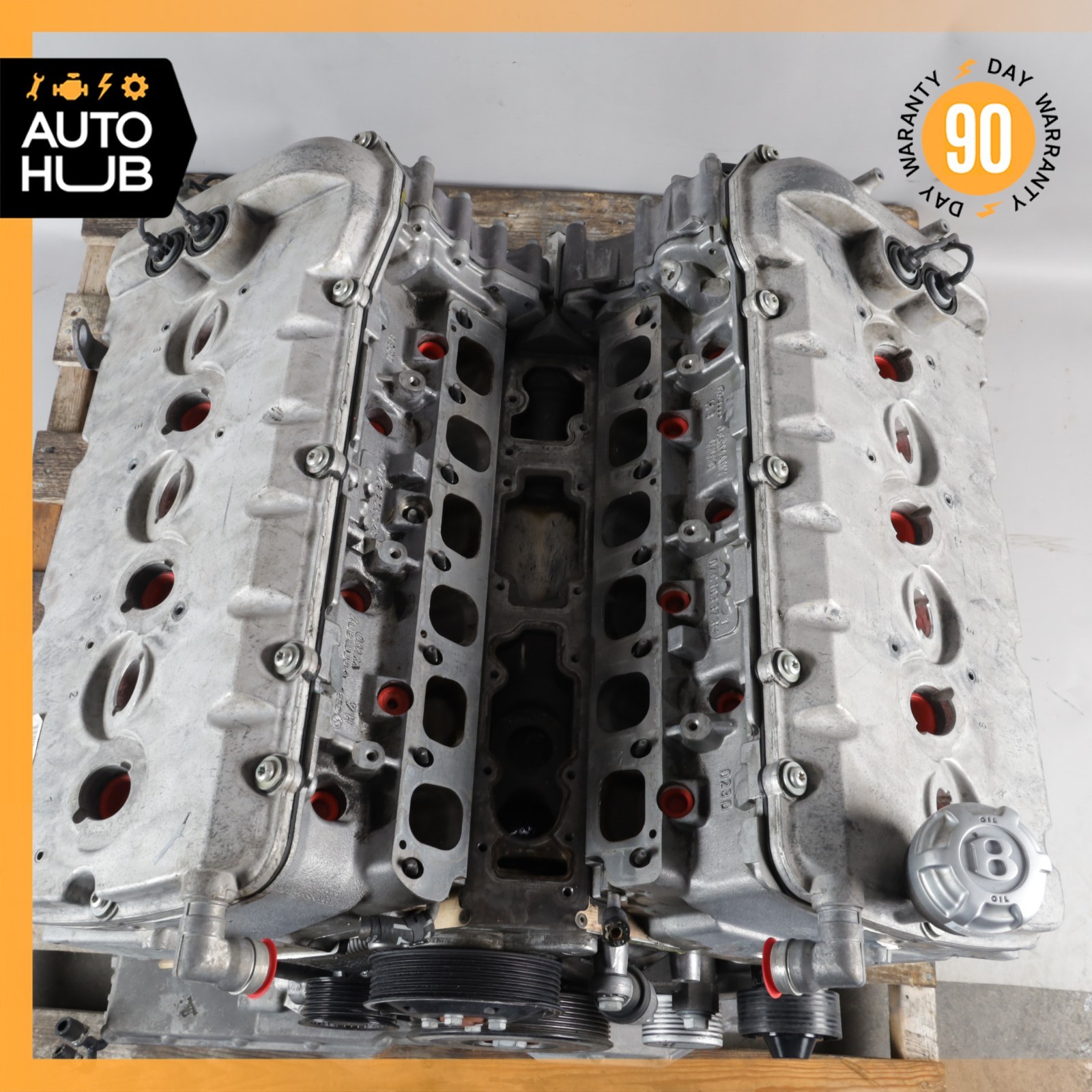13-18 Bentley Flying Spur GTC GT 6.0L W12 Engine Motor Assembly OEM 40k