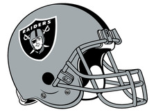 Oakland Las Vegas Raiders Logo Weather Resistant Vinyl Sticker/Decal 03