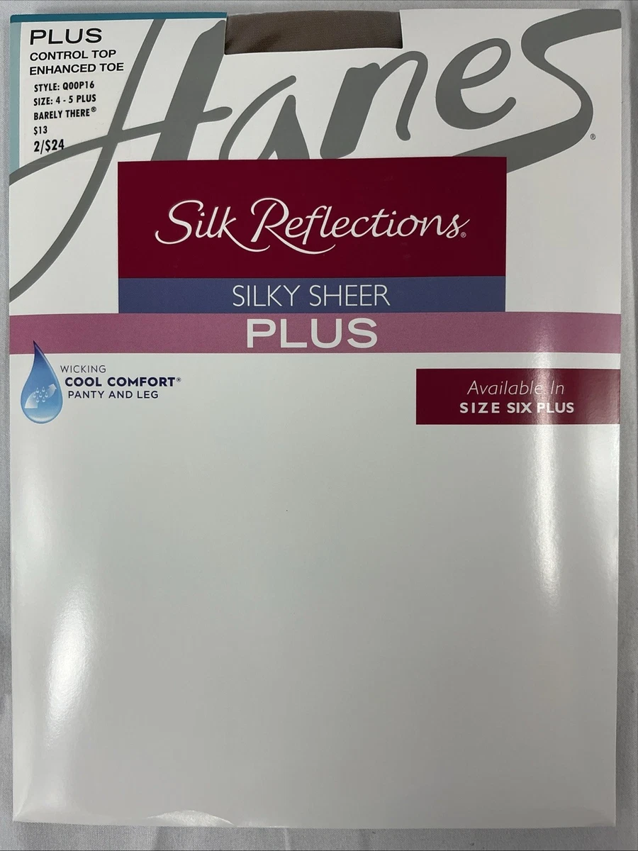 Hanes Womens Hanes Womens Silk Reflections Non-control