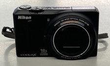 NIKON COOLPIX S9100 DIGITAL COMPACT - NERO