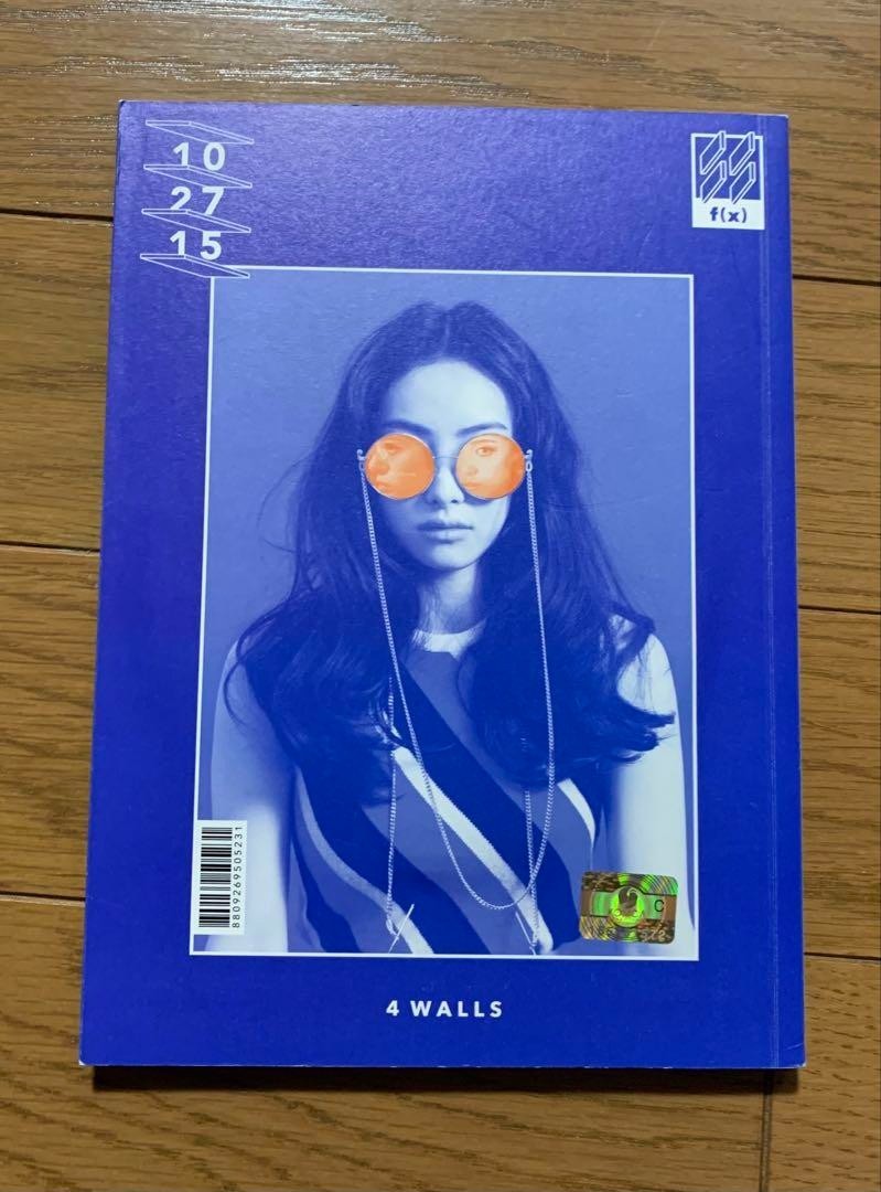 f(x) エフエックス 4Walls CD アルバム ビクトリア f(x) fx Vol.4 4 Walls album Glitter Déjàvu CD Album Victoria