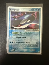 Pokémon Kyogre EX Holo Card EX Hidden Legends Series 94/101 lp on eBay