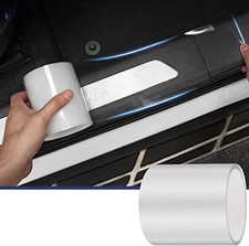 Car Door Invisible Anti-Collision Self Adhesive Seal 16.4Ft x 4In Transparent