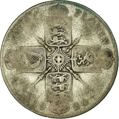 United Kingdom | 1 Florin Coin | George V | Km:817A | 1920 - 1926