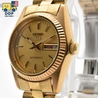Vintage Seiko 5 4206-0510 Automatic Gold Dial Day/Date Women's Japan [Near Mint]