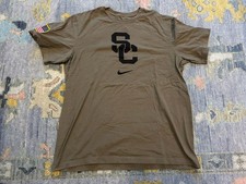 Nike University Of Southern California Trojans Military USA t-shirt sz M USC