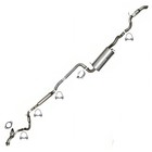 Stainless Steel Cat-Back Exhaust Kit fits: 2011-2016 Town & country, Routan 3.6L
