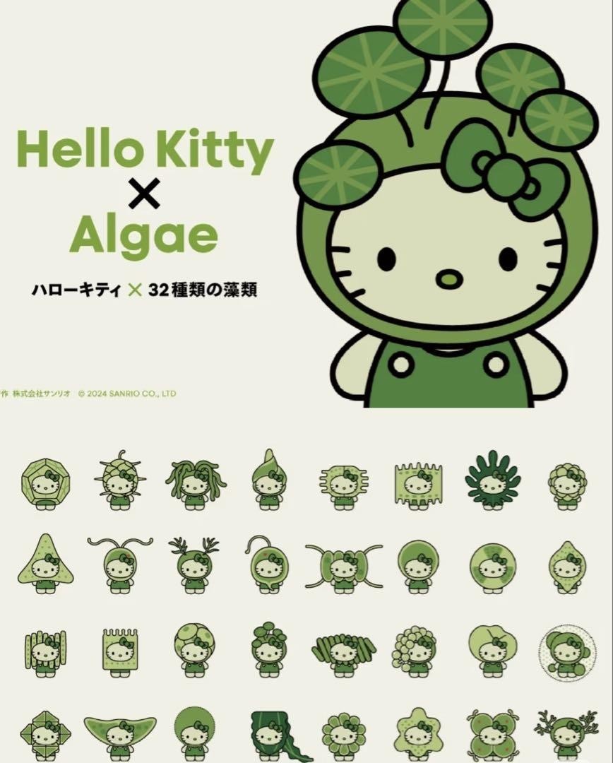 Hello Kitty Algae Pin Osaka Expo Japan Limited Collectible