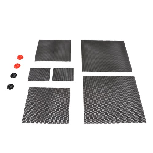 Dust Filter Kit Precise Cutting Ventilation PVC Mesh Dust Proof Cover With 4 FY - Afbeelding 12 van 23