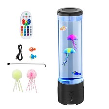 Sensory Bubble Tube Lamp with 16 Color Options, Water Fish Light, Bluetooth