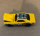 Vintage 1982 Hot Wheels 1967 CHEVY CAMARO Yellow "One 2 Catch" Blue Tires