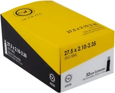 Schrader Valve Bicycle Tubes, 27.5 X 2.10-2.35" / 32Mm Valve