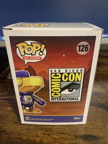 Funko Pop! SDCC Toucan (Metallic Robot) (Blue) 2021 Fall Exclusive #126 - D04 - Picture 3 of 7