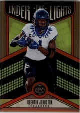 2023 Panini Legacy Under the Lights Bronze #10 Quentin Johnston /100 - FB