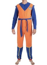 Dragon Ball DBZ GOKU Union Suit Men's Size Small Cosplay Halloween Costume NWT