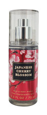 Bath  Body Works JAPANESE CHERRY BLOSSOM Fine Fragrance Mist 2.5 oz TRAVEL SIZE