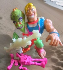 Vintage 1991 Playmates Toxic Crusaders HeadBanger Action Figure