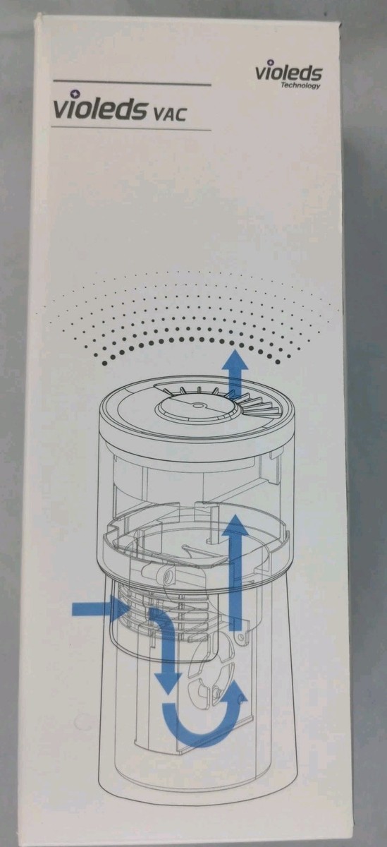 New Open Box Personal Air Purifier Violeds Vac For Small