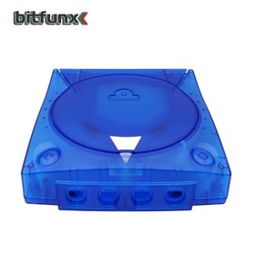 SEGA Dreamcast Clear Replacement Shell Housing Transparent Console Case Kit