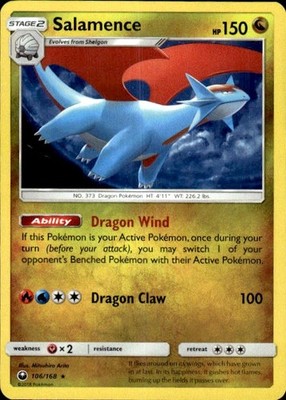 Salamence -  (Cosmos Holo) Holo Promo Miscellaneous Cards & Products 106/168 NM