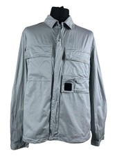 C.P. Company Jacket L Grey Authentic Casual Men Overshirt Luxury Preloved CP VIP