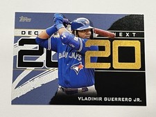 2020 Topps Baseball Decade's Next Blue - Vladimir Guerrero Jr. - Blue Jays