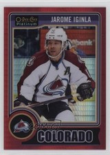 2014-15 O-Pee-Chee Platinum Red Prism 116/135 Jarome Iginla #45 HOF 1u2
