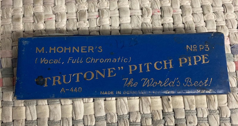 VTG M.Horner's Trutone Pitch Pipe Harmonica P3 Vocal Chromatic Instrument