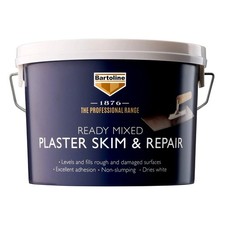 Plaster Skim And Repair Ready Mixed Interior Walls Ceiling 2.5L Bartoline New