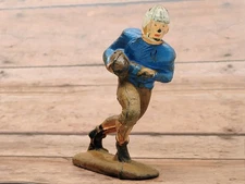 Vintage Auburn Rubber Football Player Rare  Figure Toy 1940s VGC
