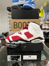 NUOVA TAGLIA 7Y Jordan 6 Retro Carmine (2021) (GS) - Nuova (CON DIFETTI)
