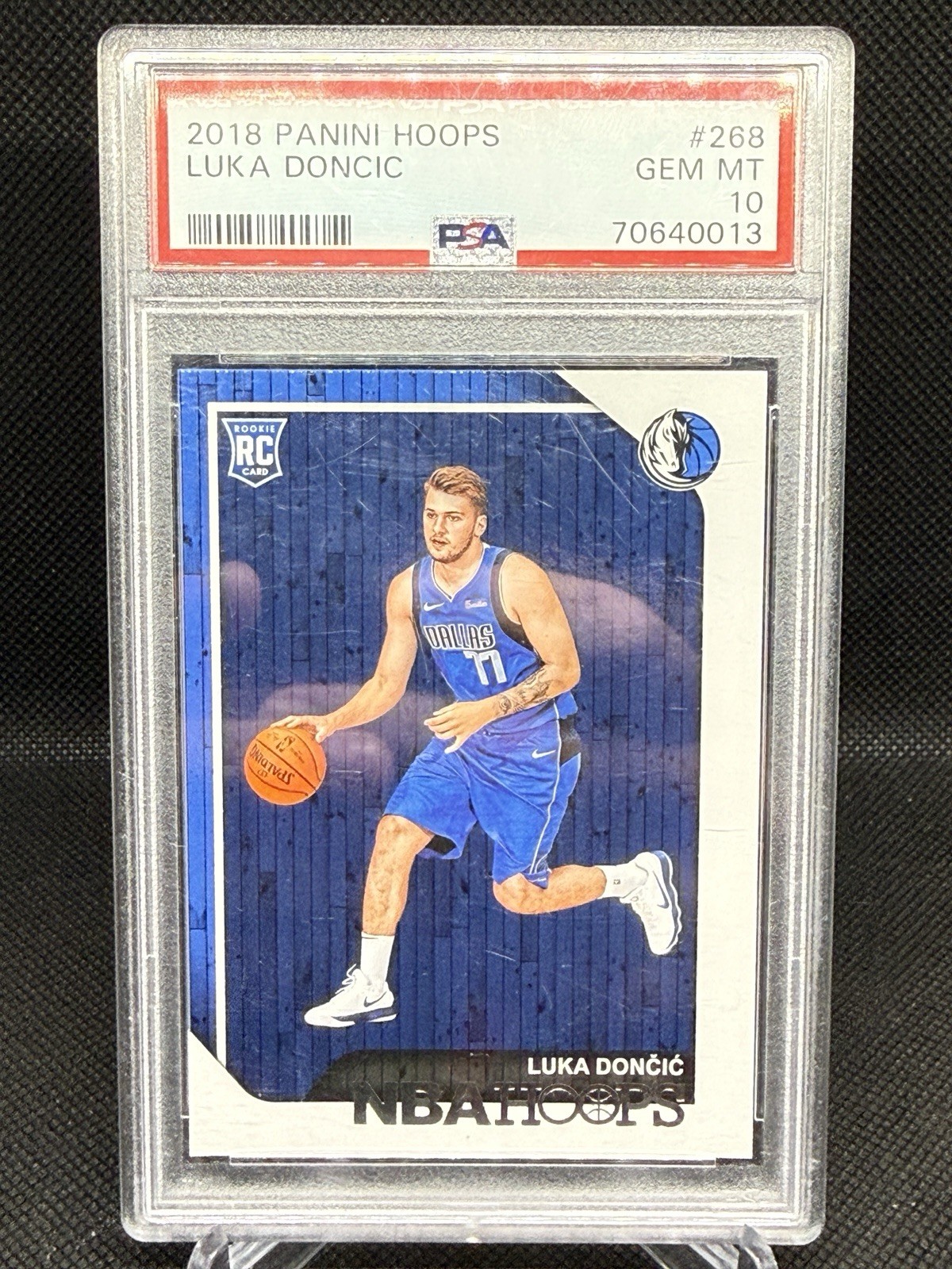 2018-19 Panini NBA Hoops - Luka Dončić #268 PSA 10 view 1