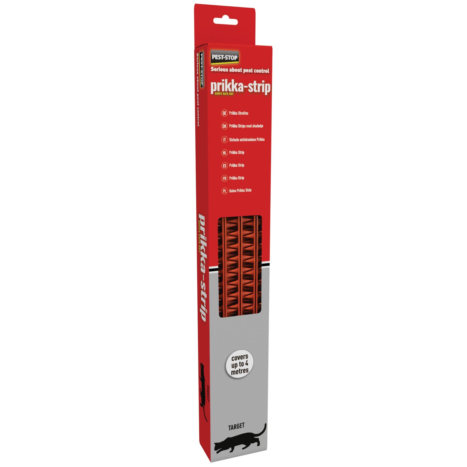 Pest-Stop Prikka Strip – Anti-Climb Fence Spikes – 8 Pack – Weatherproof Plastic Deterrent for Walls, Gates, Fences – Trim to Size – Outdoor Use - Image 3