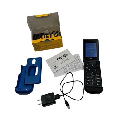 CAT S22 Black Smart Rugged Flip Phone - 16 GB (T-Mobile/Android) (Factory Reset)
