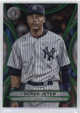 2025 Topps Tribute Green 4/99 Derek Jeter #2 HOF l5e
