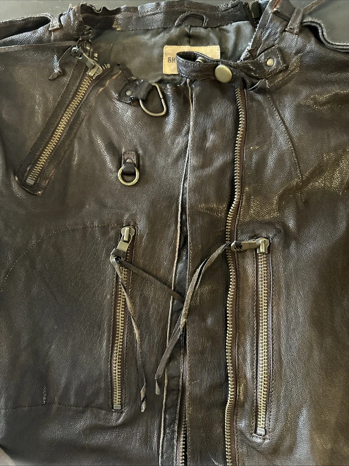 Chaqueta de moto de cuero SHARE SPIRIT de Maxfields en Los Ángeles Foto 4 de 4