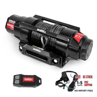New 6000LBS IP68 Waterproof Electric Winch Boat Trailer Winch 6000lbs-IP68