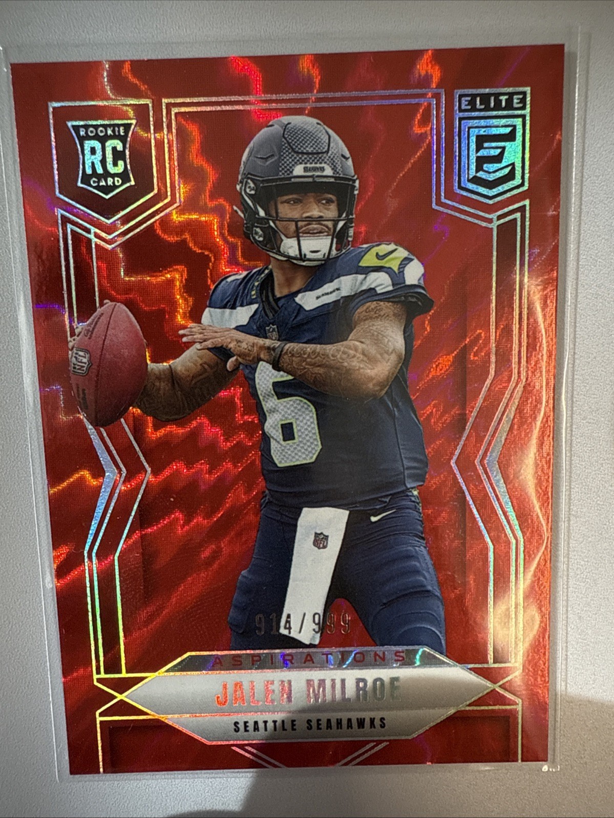 2025 Panini Donruss Elite - Rookies Jalen Milroe #131 Aspirations  /999 (RC)