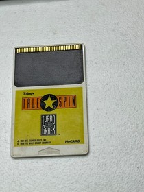 1991 TurboGrafx 16 Disney's Tale Spin w/ case,card,manual UNTESTED!!