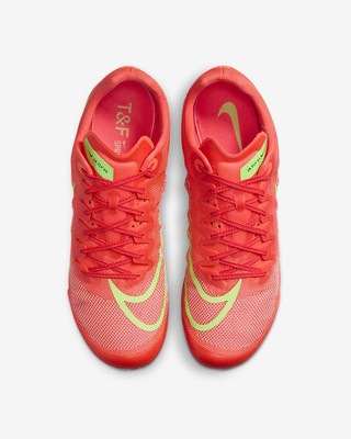 Nike Ja Fly 4 Bright Crimson Volt Track Spikes Mens Sz 4.5  display picture 3