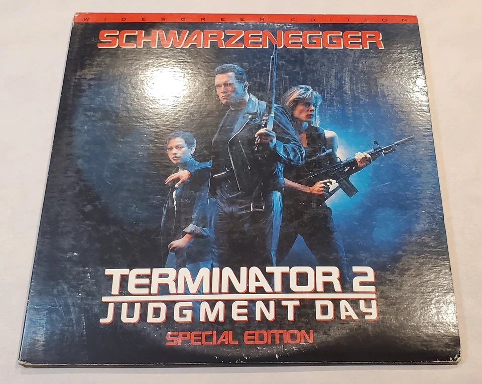 1993 Terminator 2 Judgment Day Special Edition Laserdisc Schwarzenegger Movie - Image 2 of 4